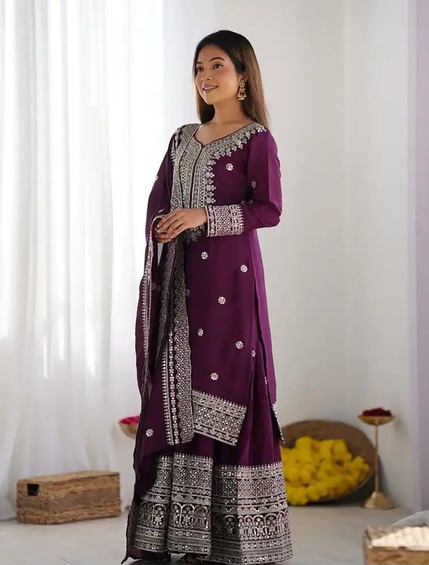 designer made luxury Pakistani suit for womenswear - 3 piece ready-to-wear | AMRUTAM | PAKISTANI | PUNJABI | SOUTH ASIAN