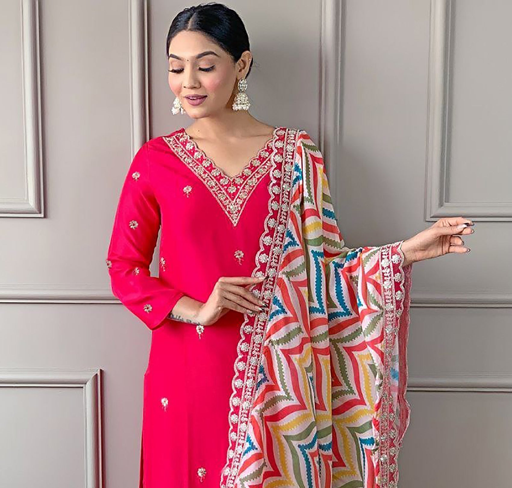 designer made luxury Pakistani suit for womenswear - 3 piece ready-to-wear | ANNARA | PAKISTANI | PUNJABI | SOUTH ASIAN