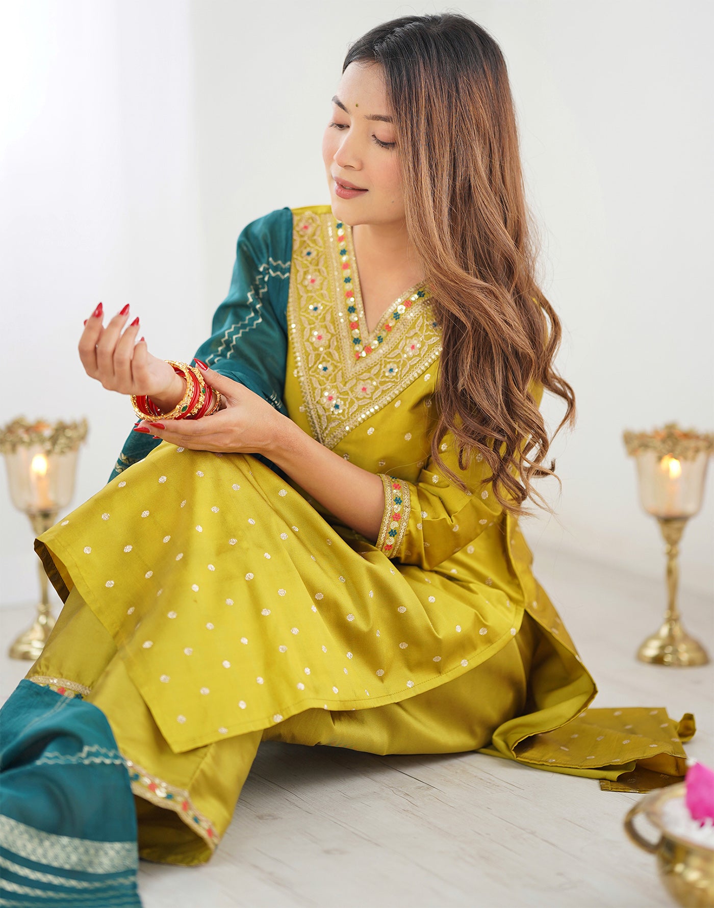 designer made luxury Pakistani suit for womenswear - 3 piece ready-to-wear | KASTURI | PAKISTANI | PUNJABI | SOUTH ASIAN (Copy)