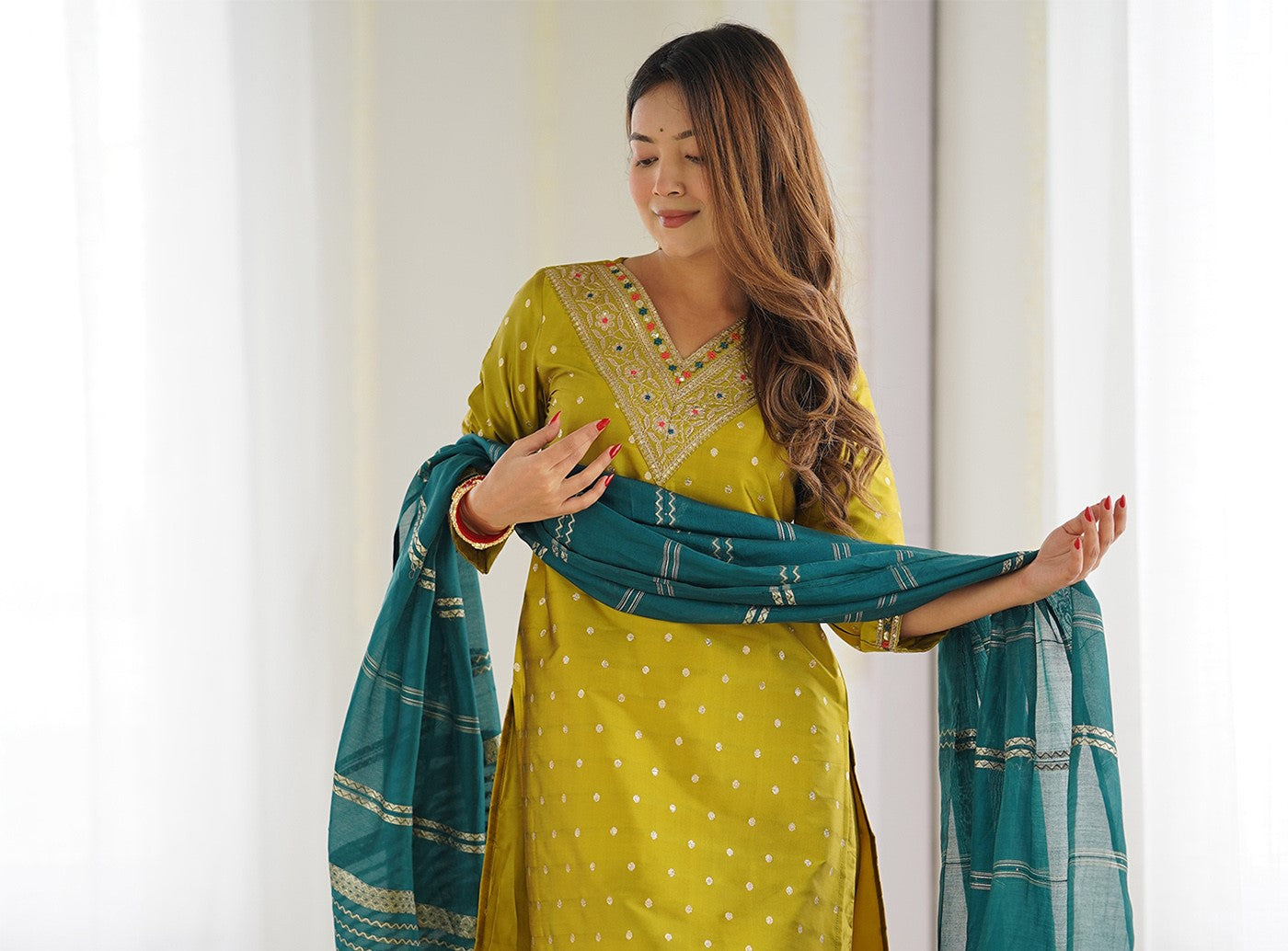designer made luxury Pakistani suit for womenswear - 3 piece ready-to-wear | KASTURI | PAKISTANI | PUNJABI | SOUTH ASIAN (Copy)