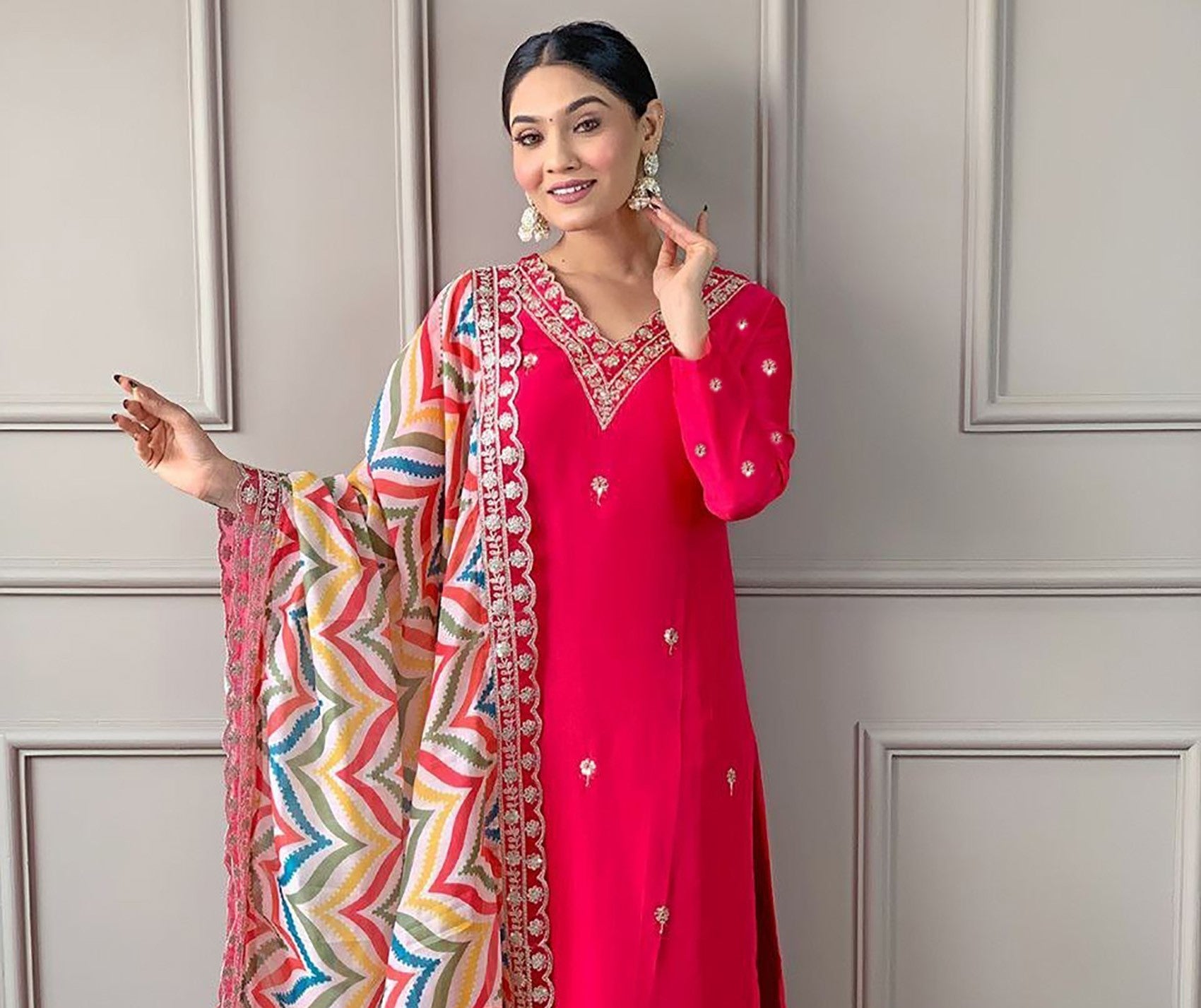 designer made luxury Pakistani suit for womenswear - 3 piece ready-to-wear | ANNARA | PAKISTANI | PUNJABI | SOUTH ASIAN