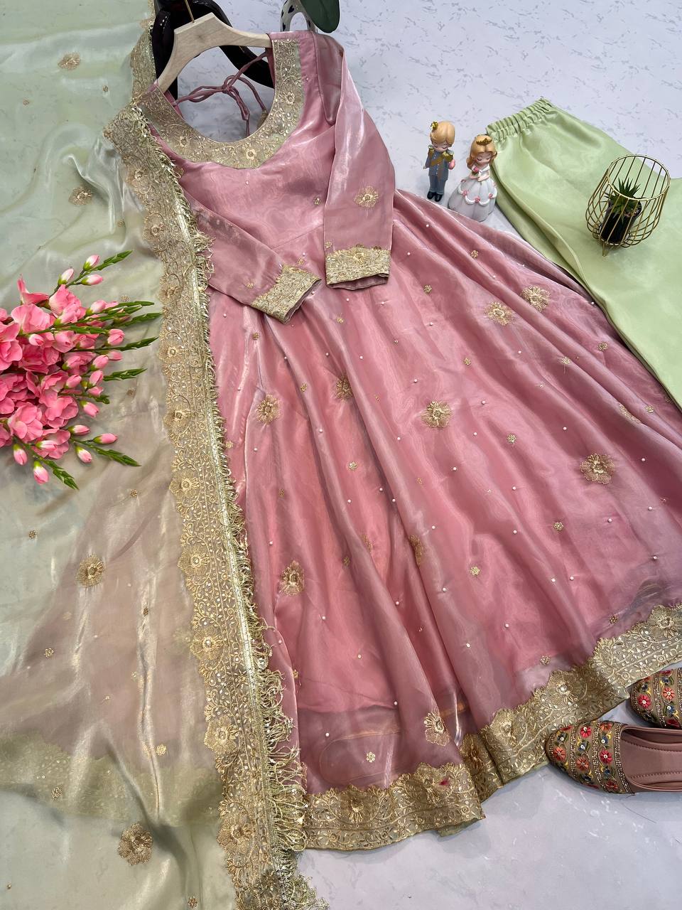 designer made luxury Pakistani suit for womenswear - 3 piece ready-to-wear | SSC-632 | PAKISTANI | PUNJABI | SOUTH ASIAN