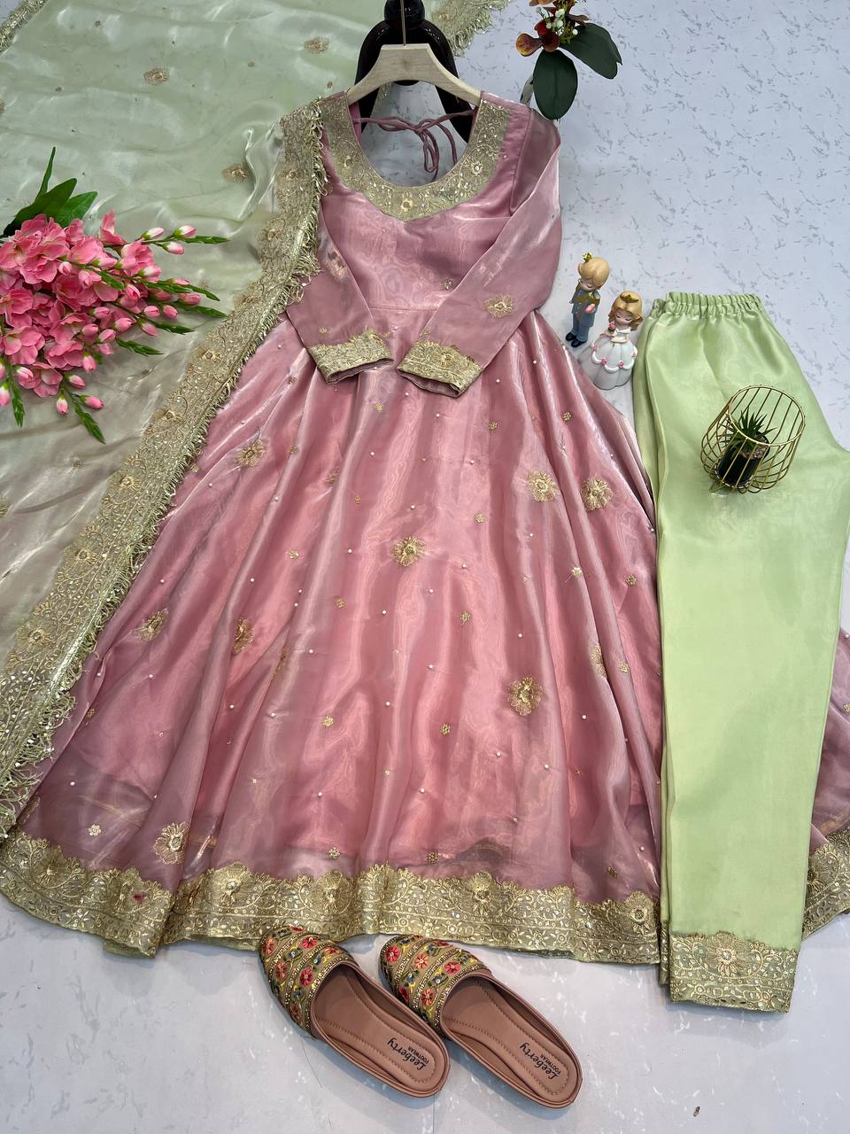 designer made luxury Pakistani suit for womenswear - 3 piece ready-to-wear | SSC-632 | PAKISTANI | PUNJABI | SOUTH ASIAN